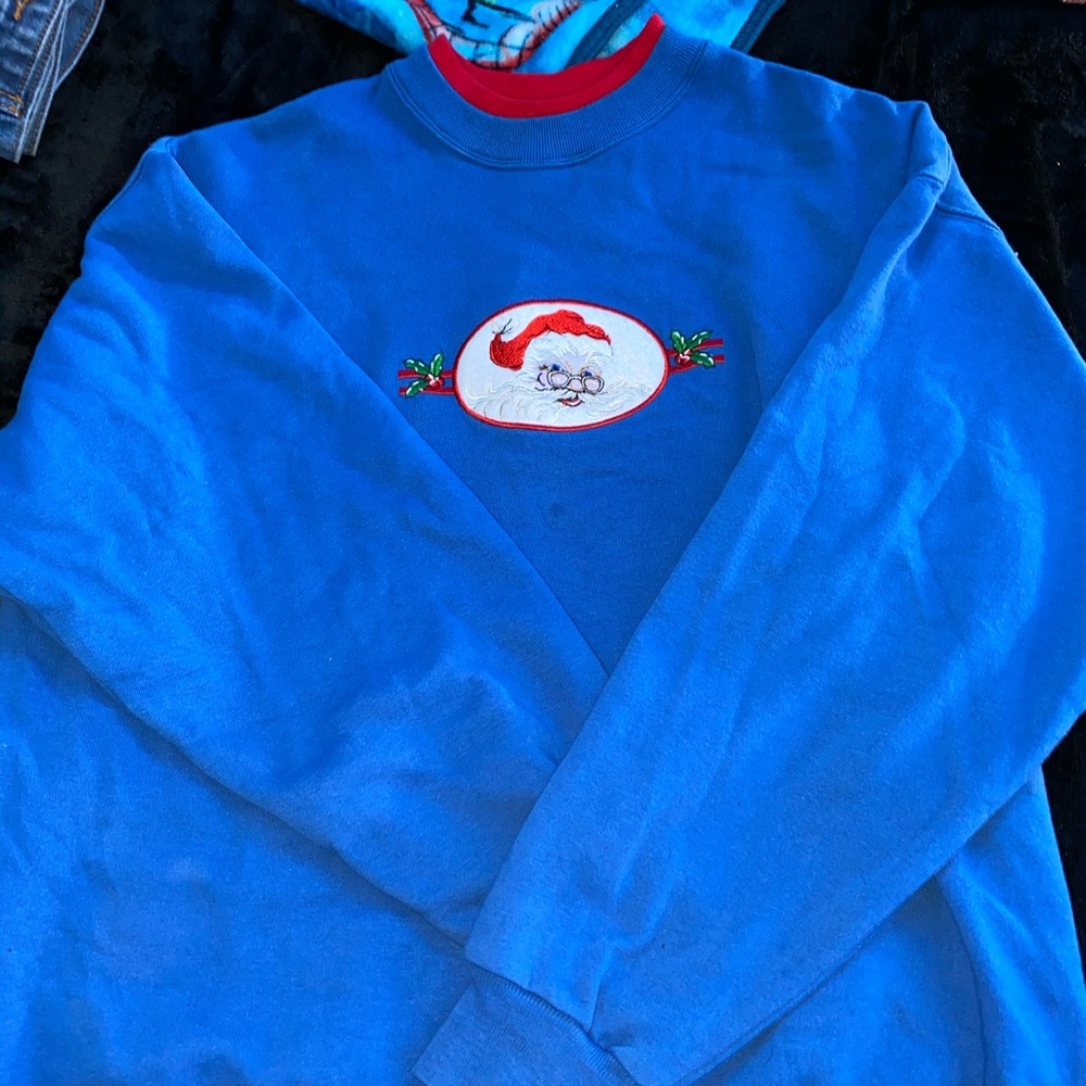 Thrifted Christmas sweater